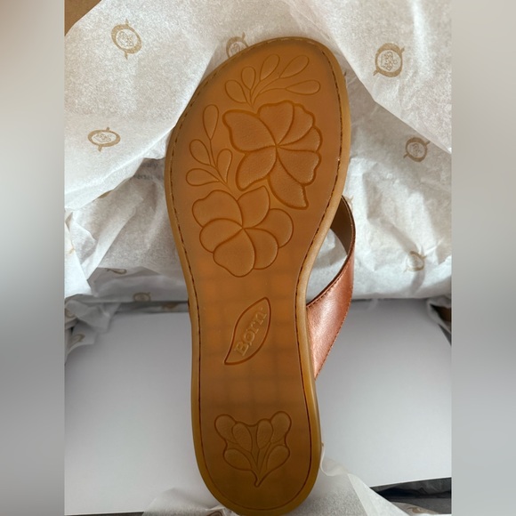 Born Women’s Ciara Flip Flop Brown Sandal - Picture 7 of 9